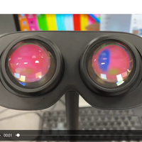 Casques VR 4K de pointe avec écran LCD Retina HD pour une clarté exceptionnelle dans les jeux et l'éducation