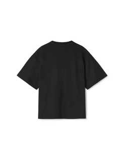 T-shirts en coton 100% tricotés vintage anti-boulochage, meilleurs t-shirts surdimensionnés d'été 200gsm noirs, impression par transfert par sublimation de logo personnalisé - Product Image 2