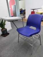 Chaise d'apprentissage en gros avec tablette d'écriture, mobilier scolaire, chaise et bureau