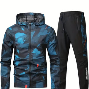 Offre Spéciale survêtement d'hiver décontracté pour hommes personnalisé motif solide jogging survêtement en ligne - Product Image 1