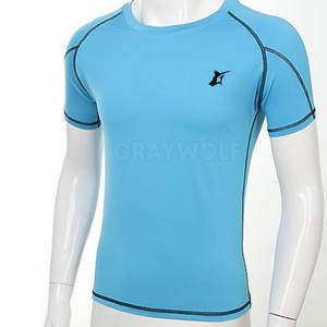 Camiseta de entrenamiento de alto rendimiento para hombre, ropa deportiva activa de secado rápido para correr y gimnasio - Product Image 5