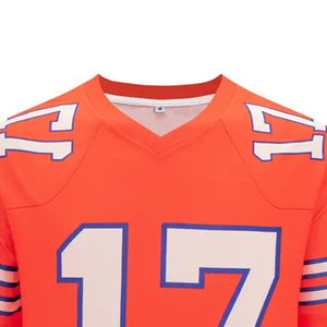 OEM 100% Polyester Logo Imprimé Maillot de Football Américain pour Hommes et Haute Qualité Dernier Design Unisexe Maillot de Football Américain - Product Image 3