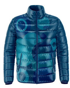 Custom Two-Tone Color Block <b>Padded</b> Bubble Puffer <b>Jacket</b> Winter Warm <b>Waterproof</b> Windproof Lightweight Varsity <b>Jacket</b> Fully - Product Image 1