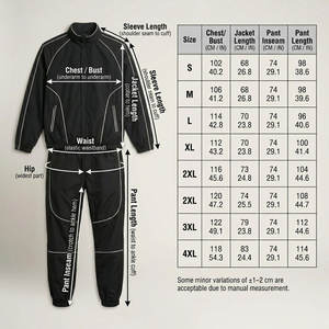 Ensemble de survêtement coupe-vent en nylon personnalisé en gros, vêtements de sport résistants à l'eau, ensemble de jogging d'entraînement en plein air, fabricant - Product Image 5