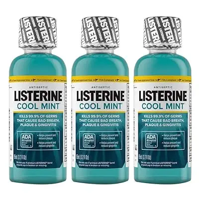 Listerine alkolsüz gargara konsantresi ağız bakımı dolum paketi, 100 mL, 3 paket