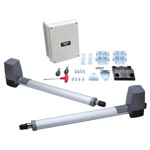 Kit d'ouverture de porte battante automatique <span class=keywords><strong>à</strong></span> double <span class=keywords><strong>bras</strong></span> DC24V fonctionnement en douceur libération manuelle Design moderne <span class=keywords><strong>pour</strong></span> les portes et portails battants de la villa - Product Image 3