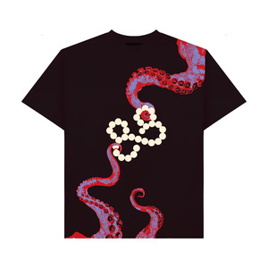 Fabricant en gros INNOVEARS Toile de coton lourde 220 g/m² Impression anti-froissement 100% coton Coupe classique 3D Puff Homme - Product Image 1