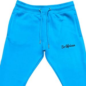 Chándal azul bebé Unisex algodón Poly Blend Hoodie Jogger conjunto serigrafiado Logo Premium Casual Wear ropa de calle cómoda - Product Image 6