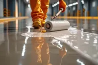 La peinture époxyde industrielle résistante pour l'anti protection de rouille de surfaces métalliques la finition brillante résiste à des conditions dures