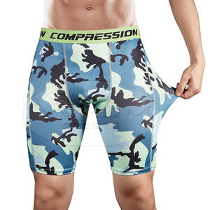 2025 Made in Pakistan Light Weight <b>Men</b> <b>Compression</b> <b>Shorts</b> High Quality Printed <b>Men</b> <b>Compression</b> <b>Shorts</b> - Product Image 3