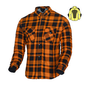 เสื้อเชิ้ตผ้าสักหลาดสำหรับขี่มอเตอร์ไซค์ ขายส่งจำนวนมาก ราคาถูก เสื้อเชิ้ตผ้าสักหลาดสำหรับผู้ชาย ขาย - Product Image 1