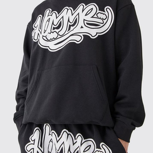 Survêtements d'hiver streetwear de haute qualité, coupe classique, séchage rapide, respirants, 100% coton, écologiques, fabriqués sur mesure - Product Image 3