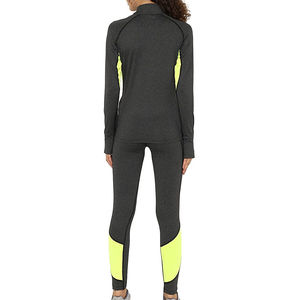 Ensemble survêtement d'entraînement pour femmes de grande taille, sweat-shirt et pantalon de survêtement en polaire personnalisés pour le sport - Product Image 6