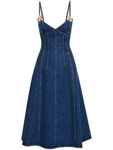 Vestido vaquero de primera calidad para mujer, de informal a elegante, moderno y cómodo, monos sin fin, cómodos, de calidad premium - Product Image 5