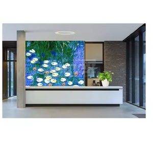 Custom Designed Artistic Glass Mosaic <b>Wall</b> Coverings 10mm Thickness Classic Traditional Eco-Friendly Home School Villa Apartment - Product Image 1