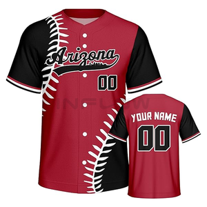 Venta al por mayor EE. UU. Tamaño en blanco uniforme de béisbol camisetas sublimación de calor impreso logotipo nombre hombres bordado personalizado béisbol Jersey - Product Image 1