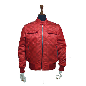 Chaqueta con letras hechas a medida de satén, chaqueta universitaria personalizada de satén al por mayor, chaqueta de satén de calidad superior al por mayor personalizada - Product Image 2