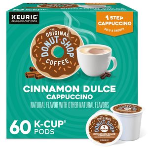The Original Donut Shop One-Step Cinnamon Dulce Cappuccino, Cápsulas Keurig de una sola porción, paquete de 60 - Product Image 6