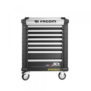 Gabinetes con Ruedas Facom de 8 Cajones, 3 Módulos para Cajones y Gabinetes de Herramientas con Rango de Seguridad - Product Image 1