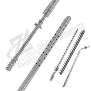 Tube d'aspiration Poole incurvé 220mm Instruments chirurgicaux universels en acier inoxydable fabricant Pakistan Instruments chirurgicaux de base - Product Image 1