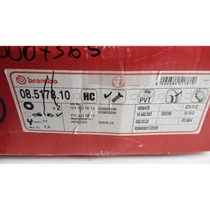 ชุดจานเบรกหลังเมอร์เซเดส อี-คลาส W124 (84>89) 08.5178.10 เบนซิน - - Product Image 4