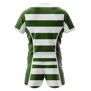 Camisetas de rugby unisex transpirables de secado rápido de alta calidad hechas en Pakistán personalizables precio barato - Product Image 5