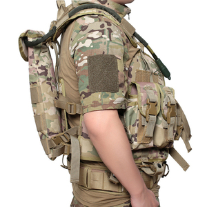 Gilet tactique de chasse, sac de patrouille, extension fonctionnelle de rangement pour pochette radio, couleur et taille personnalisables, léger (280g) - Product Image 5