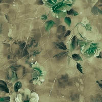 Tela de Poliéster Koshibo Chiffon con Diferentes Tipos de Estampados Florales, Impresión Digital para Bodas y Fiestas, Tela para Diseñadores de Tops