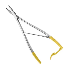 Soporte de aguja Zweifel de acero inoxidable de alta calidad Tc mordazas dentadas 23cm instrumento quirúrgico de alta calidad - Product Image 1