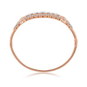 Brazalete de Diamantes de Diseño Moderno y Calidad Premium, Elegante y Armonioso, con Diamantes Brillantes para Exportación - Product Image 3