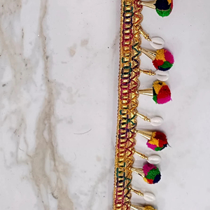 Authentic <b>Beaded</b> Lace <b>Trims</b> for Fashion and Ethnic Wear Handmade Looks Bulk Wholesale Supply with Global Delivery - Product Image 3