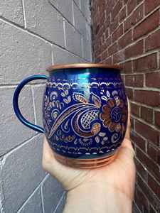 Taza de cobre puro 100%, taza de cobre, taza de cobre de mula de Moscú - Product Image 4