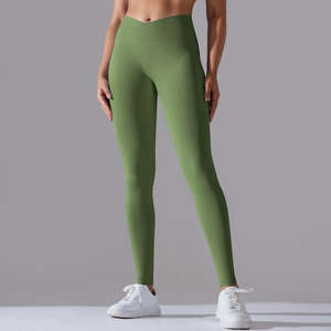 Leggings de sport sans couture à taille haute de haute qualité, doux et confortables, pour femmes, leggings de yoga, leggings de gym, leggings amplifiants du silhouette - Product Image 3