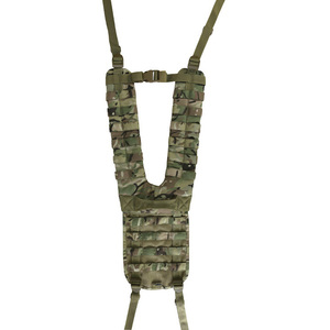 Sangle d'épaule de combat (Molle) BTP en Cordura noire, taille unique, pour harnais de charge - Product Image 1