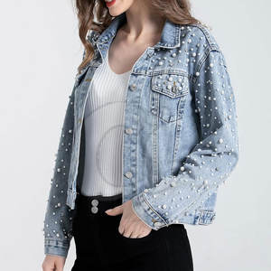 Diseñe su propio producto, chaqueta vaquera para mujer, chaqueta vaquera ligera para mujer, chaqueta vaquera hecha a medida - Product Image 4
