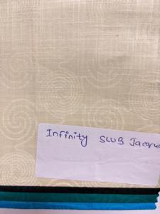 Tela de algodón con estampado Dobby de hilo peinado de alta calidad, técnicas tejidas para hombres y mujeres, camisas Kurtas, uso de vestido al aire libre para niñas - Product Image 4