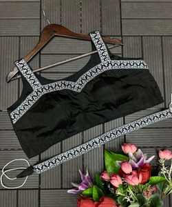 ÚLTIMO KOTA CRYSTLEWITH BORDADO HILO TRABAJO SAREE CON BLUSA DESCOSADA USO DIARIO PRECIO AL POR MAYOR ROPA ÉTNICA - Product Image 3