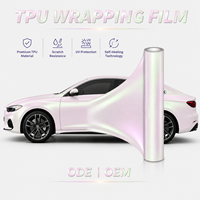 Film TPU PPF Couleur Blanc Aurore Mat Brillant pour Véhicules d'Exposition – Kit de Fourniture en Rouleau Personnalisé pour Vente en Gros