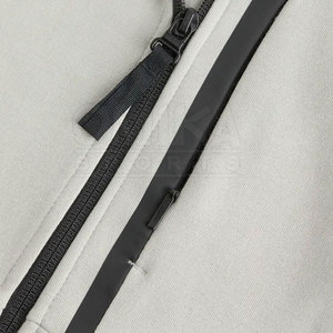 เสื้อฮู้ดแบบสวมหัวของผู้ชายเสื้อมีฮู้ดแบบ3D ดีไซน์โดดเด่นแนวสตรีทผ้าขนแกะทอลายสีล้วนย้อมสีสำหรับ - Product Image 6