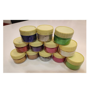 Películas de poliéster de alta calidad para decoración del hogar Exclusivo 0,04/0,08 micras Polvo de brillo fino colorido para decoraciones navideñas - Product Image 1