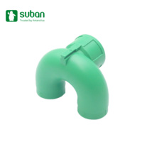 Suban Factory Accesorios de tubería de agua PPR de plástico de alta calidad Conector en T igual de 3 vías Alta presión para nombres PPR