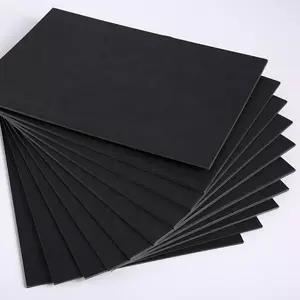Papier de carton noir de haute qualité 300gr feuilles de carton noir