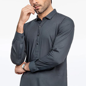 Mejor venta Shalwar Kameez Mens Shalwar Kameez Kurta tradicional pakistaní para hombres ropa - Product Image 6