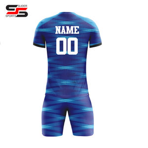 Uniformes de football personnalisé hommes athlète maillots de Football ensembles chemise de Football survêtement uniformes de Football entraînement Kits de Football - Product Image 4