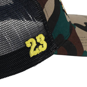 Gorras Trucker Personalizadas con Camuflaje, Logotipo Bordado en 3D, Visera Curva, para Hombre y Mujer, ODM, Venta al por Mayor, Pesca, Ciclismo, Hip Hop, Marca Injae Vina Vietnam - Product Image 3