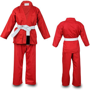Vente en gros de vêtements de sport respirants pour adultes, uniforme de judo, arts martiaux, 100% coton, séchage rapide, cordon de serrage, taille, 2 pièces, costume de jiujitsu - Product Image 1