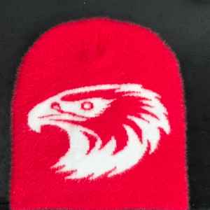 Gorros de acrílico Jacquard de punto de invierno personalizados unisex, gorros con estampado de hojaldre bordados a mano, gorros con estampado digital - Product Image 5