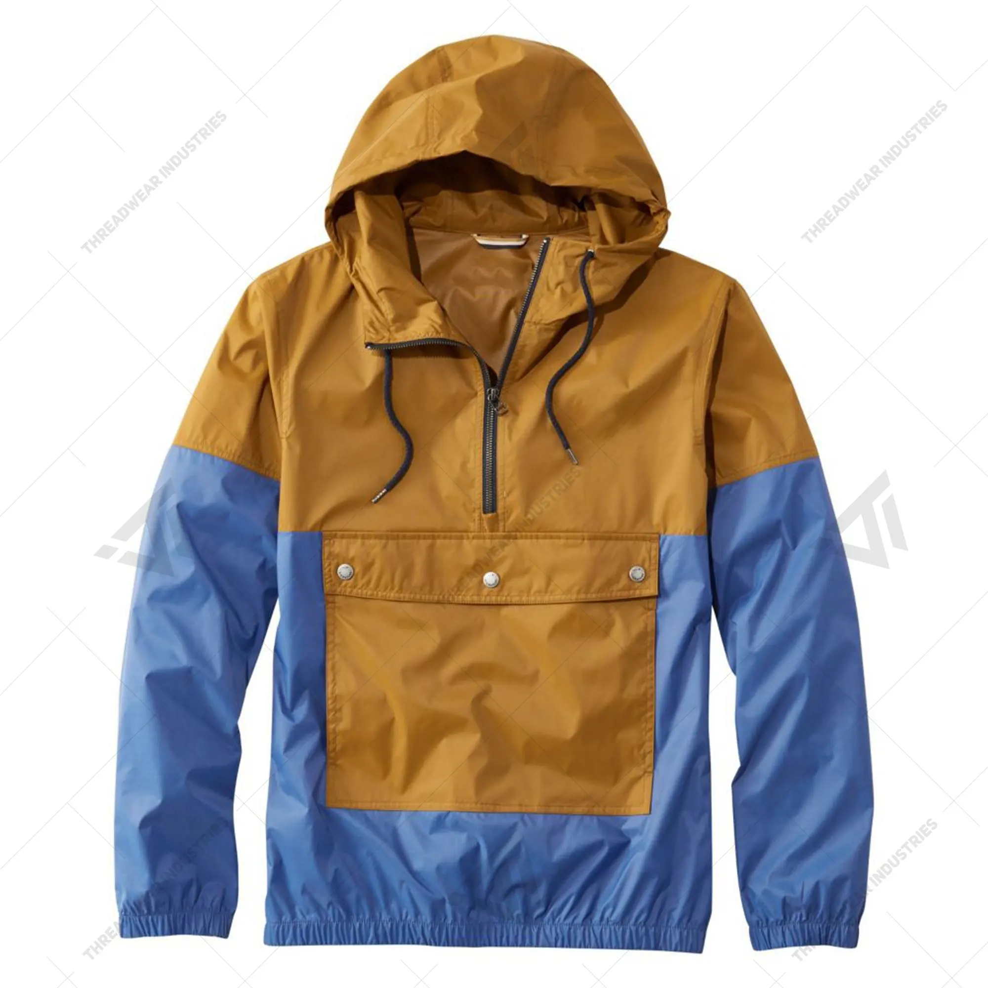 Vente En Gros De Blouson yelekler Coupe havalandırma Brise havalandırma Brodees dökmek Hommes Anorak 2022 Personnalisees