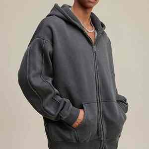 Sudadera con Capucha de Alta Calidad para Hombre, Diseño Personalizado, Estilo Urbano, Corte Holgado - Product Image 5