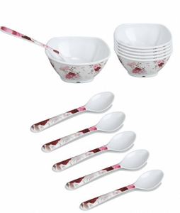Hot Selling Melamine Dinner Set <b>Table</b> Dinnerware Set Anti-Slip Base Dinner Set for Daily Serving - Product Image 1